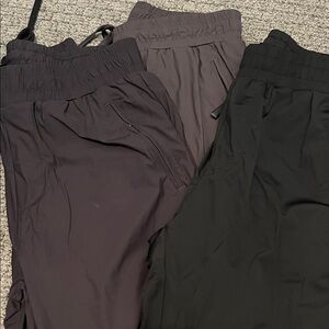 Stylish Black and Dark Gray Joggers